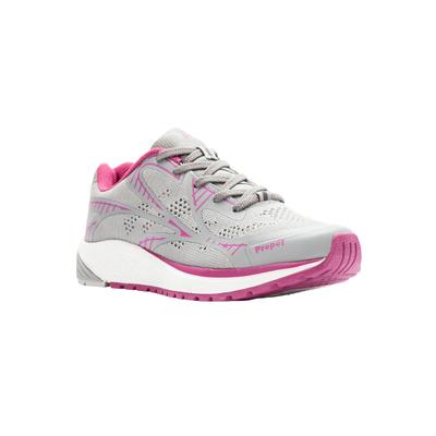 Wide Width Women's Propet One LT Sneaker by Propet® in Grey Berry (Size 9 1/2 W)