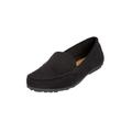 Women's The Milena Slip On Flat by Comfortview in Black (Size 9 1/2 M)