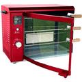 Brazilian Flame Rotisserie, Glass | 16.4 H x 12.4 W x 21 D in | Wayfair BG-03LX-RED