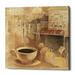 Winston Porter Cafe de Paris I by Albena Hristova - Wrapped Canvas Graphic Art Print Canvas in Brown | 18 H x 18 W x 0.75 D in | Wayfair