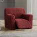 PAULATO by GA.I.CO. Microfibra Collection Stretch Recliner Slipcover - Easy to Clean & Durable Polyester in Red | 35 H x 40 W x 40 D in | Wayfair