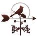 Bay Isle Home™ Tanaka Cardinal Red Bird Weathervane Metal/Steel in Brown/Gray | 30 H x 21 W x 15.5 D in | Wayfair 79F1A6A346E84968988851ACDF6BBA2B