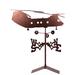 August Grove® Aleem Helicopter - Sea Knight CH-46 Weathervane Metal/Steel in Brown/Gray | 30 H x 21 W x 15.5 D in | Wayfair