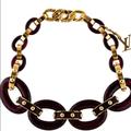 Louis Vuitton Accessories | Louis Vuitton Gimme A Clue Necklace | Color: Gold | Size: Os