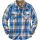 Legendary Whitetails Men's Shotgun Western Flannel Button Down Shirt, Liberty Range Plaid, XXL UK