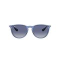 Ray-Ban Unisex Adults’ Rb4171 Erika Sunglasses, Transparent Blue, 54