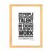 iCanvas Derek Jeter Quote by Susan Ball - Graphic Art Print Paper, Wood in Black/White | 24 H x 16 W x 1 D in | Wayfair SUB11-1PFA-24x16-FM06