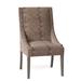 Hekman Nathan Upholstered Side Chair Upholstered in Gray | 40 H x 22 W x 25.75 D in | Wayfair 7272G5001-072