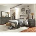 Birch Lane™ Wolferstorn 3-Drawer Nightstand Wood in Gray | 31 H x 32 W x 17 D in | Wayfair 788CB5D5DDA44DF5A6E5B6CD77CB6744