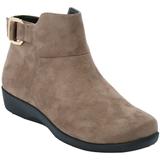 Women's The Cassie Bootie by Comfortview in Taupe (Size 9 1/2 M)