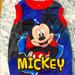 Disney Shirts & Tops | Disney Junior Micky Sleeveless T-Shirt Like New | Color: Blue/Red | Size: 24mb