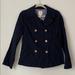 J. Crew Jackets & Coats | Euc Navy Blue Coat Jcrew | Color: Blue/Gold | Size: 6