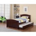 Grovelane Macclesfield Twin Wooden Bed w/ Trundle Wood in Brown | 36 H x 42 W in | Wayfair B65147ED163D43ED82E8CF1B4866BFD8