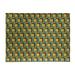 Black/Green 108 x 0.25 in Area Rug - East Urban Home Geometric Yellow/Green/Black Area Rug Polyester | 108 W x 0.25 D in | Wayfair