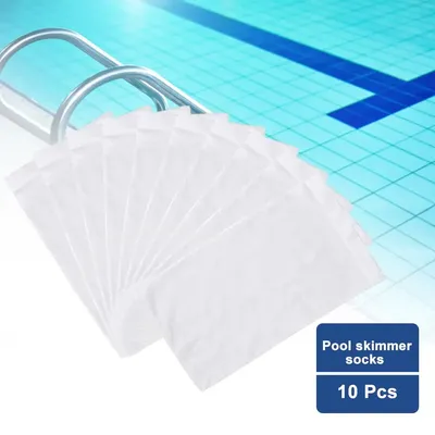 Chaussettes d'écumoire de piscine de stockage de filtre paniers de livre écumeurs maille en nylon