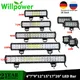 Willpower – barre LED 18W 36W 72W 108W pour voiture camion tracteur ATV SUV 4X4 4WD 12V 24V