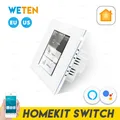 Homekit-Joli Intelligent Wifi pour Rideau Panneau Tactile à Écran LCD avec Lumière Ambiante LED