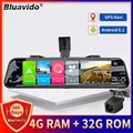 Bluavido 12 "voiture rétroviseur caméra 4G LTE Android 8.1 GPS Navigation 2G RAM 32G ROM WiFi