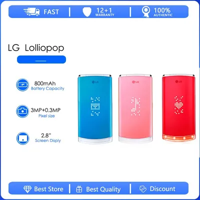 LG-Téléphone portable GD580 original débloqué 800mAh écran OLED GNE externe 3 15 MP livraison