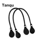 TANQU – sac à main rond en cuir pour femmes poignée avec boucle en D pour Mini panier classique