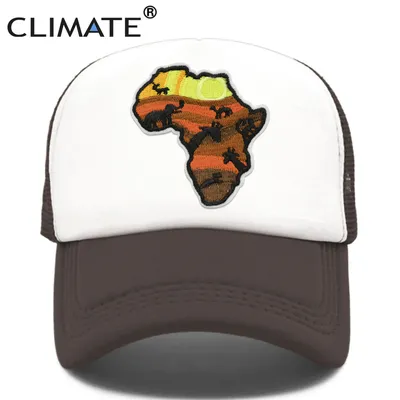 Casquette de camionneur africain en maille casquette de voyage de la savane casquette casquette