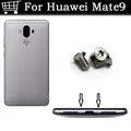 Vis de boîtier pour Huawei Mate 9 argent/or/noir 2 pièces bouton S6 pour téléphone portable