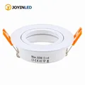 Aluminium rond blanc LED Downlight Led supports de cadre de lumière de tache MR16 GU10 GU5.3