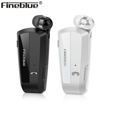 Fineblue – écouteurs sans fil Bluetooth F990 casque d'écoute télescopique à Clip stéréo