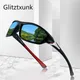 Glitztxunk-Lunettes de soleil polarisées carrées pour hommes et femmes lunettes de sport vintage