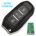 Jingyuqin-Clé télécommande intelligente pour voiture accessoire pour véhicule HU83 VA2 433