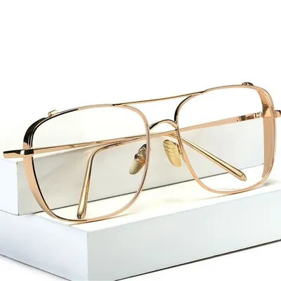 Monture de lunettes en alliage optique pour femmes et hommes lunettes transparentes respirantes