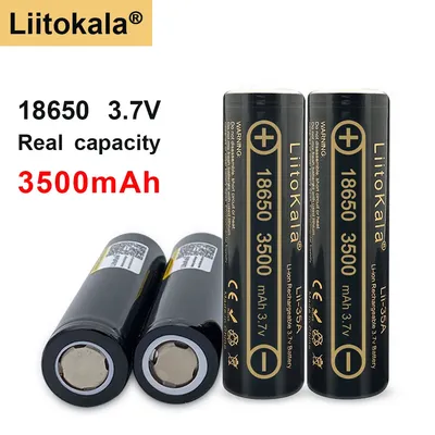 100% Original de haute qualité veitokala Lii-35A 3.7v 18650 batterie 3500mah batteries rechargeables