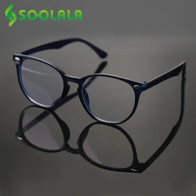 SOOLALA – lunettes de lecture Anti lumière bleue pour hommes et femmes verres clairs monture