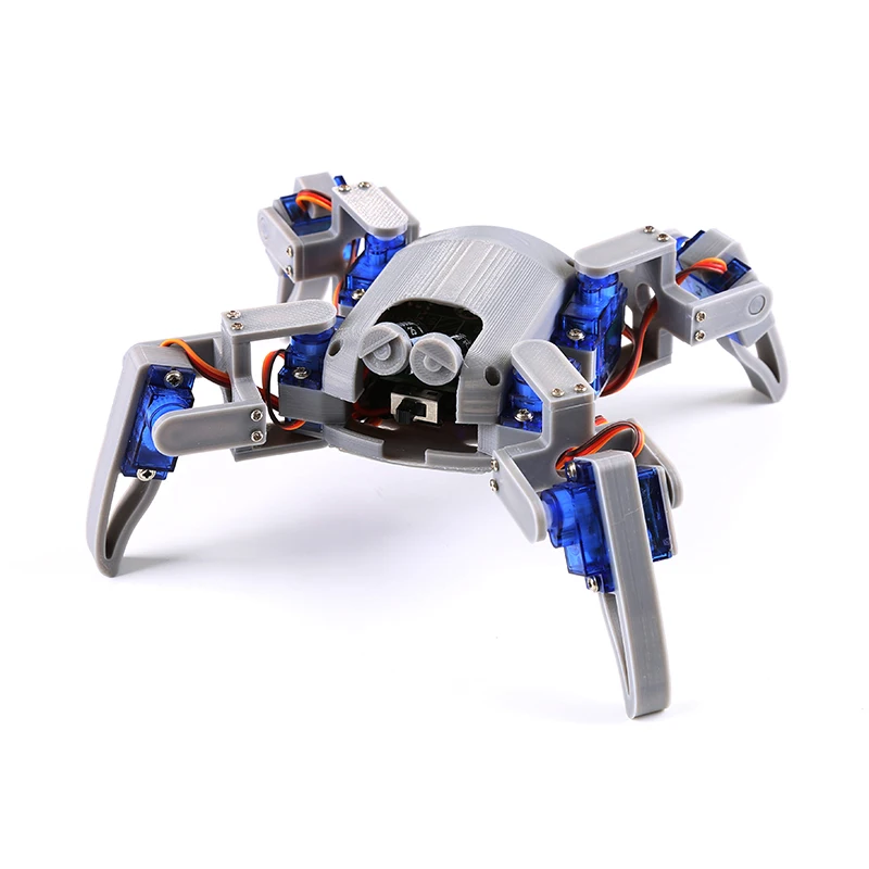 Kit Robot Araignée Quadrupède Bionique pour Ardu37, Bricolage WiFi, Robot Inoling STEM, ESP8266,NodeMCU, Kit Robot Ardu37