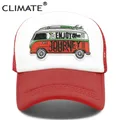 CLIMRapidly-Casquette de voyage en maille pour hommes Drive Tour Trucker Car 150.Vacation Hip