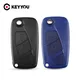 KEYYOU – coque pour clé de voiture 3 boutons pour FIAT Punto Ducato Stilo Panda pliable