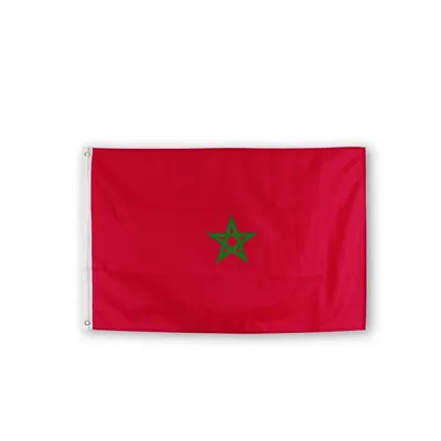 JOHNIN-Drapeau du Royaume du Maroc 90x150cm MA MAR