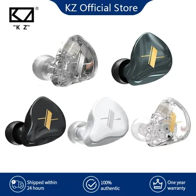 KZ EDX-Écouteurs dynamiques HiFi Bass écouteurs intra-auriculaires casque antibruit pour le sport