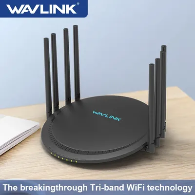 Wavlink – routeur/répéteur Wi-Fi AC3000/2100/1200 Gigabit sans fil 5Ghz/2.4 Ghz avec antennes à