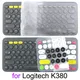 Housse de clavier pour Logitech K380 Film de protection en Silicone sans fil coque en TPU