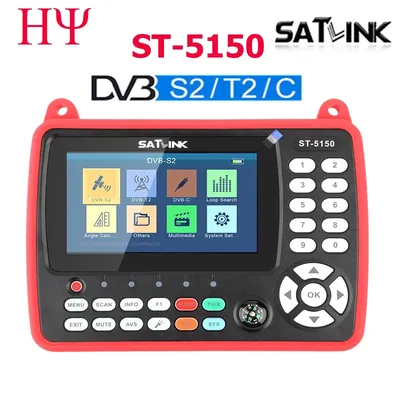 DVB-S2 ST-5150 originale de SATLINK/T2/C COMBO HD Satellite TV Finder Meter H.disparates