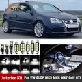 Kit d'éclairage intérieur de voiture 12 pièces pour Volkswagen VW Golf MK5 MK6 MK7 2004 + Canbus