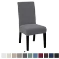 Housse de chaise Jacquard en Spandex extensible pour cuisine salle à manger cuisine Banquet