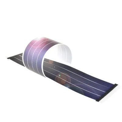 Système d'alimentation solaire à panneaux flexibles film mince bricolage chargeur de batterie