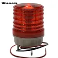 Zusen TB5051-R 12v 24v 110v 220v Rouge Petit Signal Lumineux Trois Modes Commutateur Stroboscope