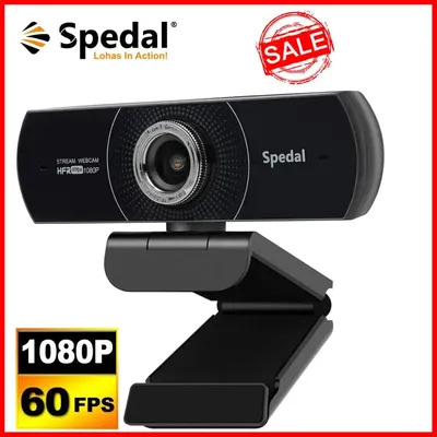 Spedal-Webcam MF934H 1080p HD 60fps avec microphone pour ordinateur de bureau portable
