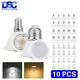 Lot de 10 ampoules LED pour projecteur de 6 W lampe MR16 GU5.3 GU10 E27 E14 220 V-240 V