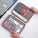 Portefeuille de voyage créatif étanche porte-passeport familial étui à documents sac à documents