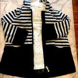Kate Spade Jackets & Coats | Kate Spade Kid Jacket | Color: Black/Cream | Size: 18-24mb