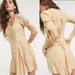 Free People Dresses | Free People All Laced Up Mini Dress | Color: Yellow | Size: S